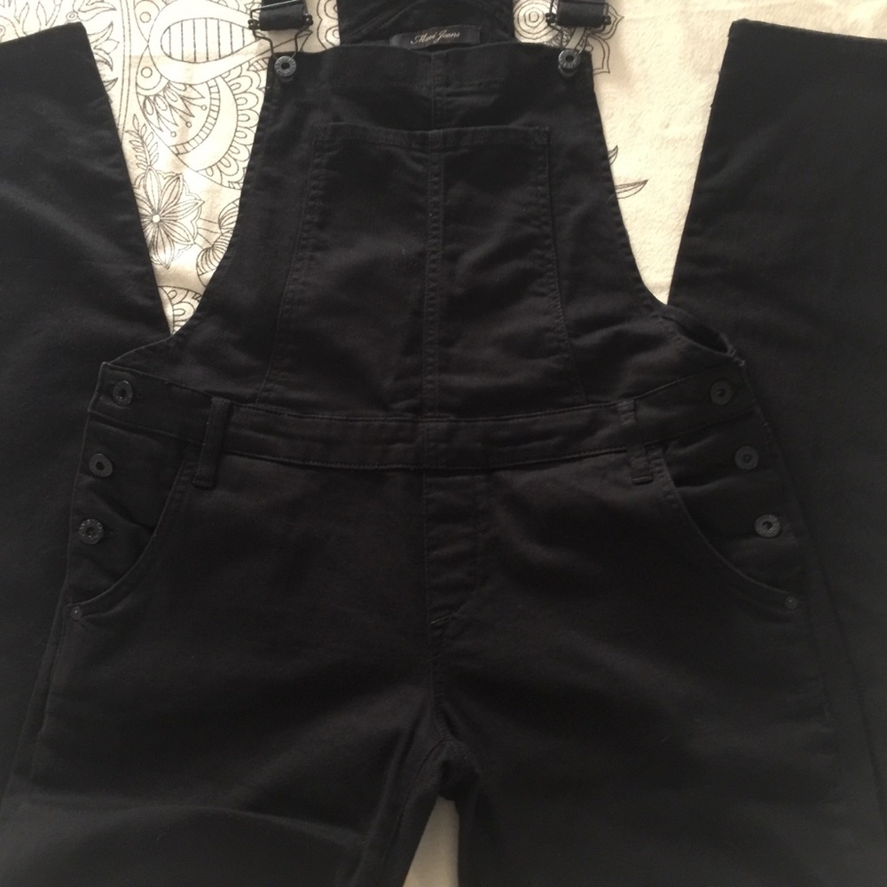 Mavi Black Overalls Size Large